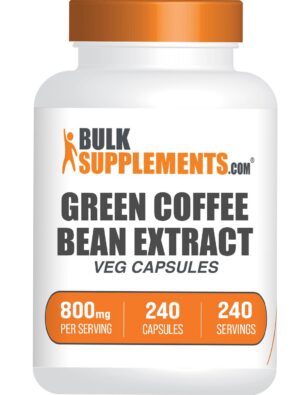 Version 1.0.0 Frasco cápsulas extracto de café verde BulkSupplements 240 uds
