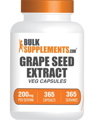 Version 1.0.0 Frasco cápsulas extracto semilla de uva 200 mg BulkSupplements