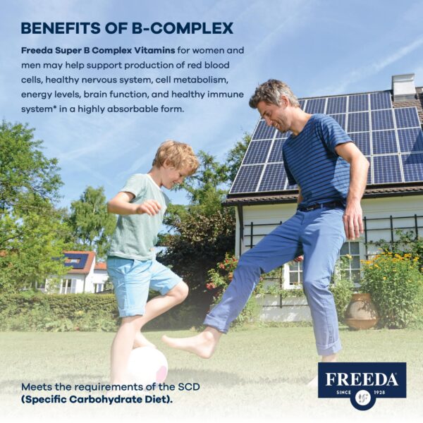 Frasco de Freeda con cápsulas