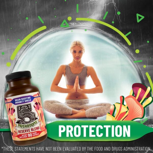 Frasco de cápsulas Hippie Farms vista lateral