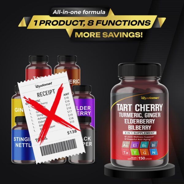 Frasco cápsulas con ingredientes naturales para bienestar