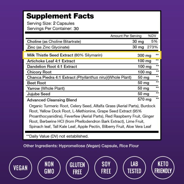 Version 1.0.0 Frasco cápsulas limpieza hepática NutraChamps
