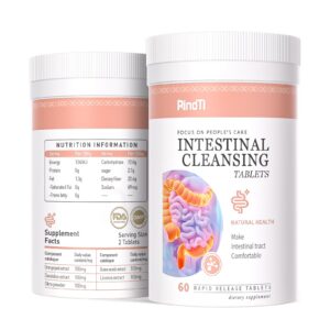 Frasco Cápsulas Limpieza Intestinal RindTi 60 unidades