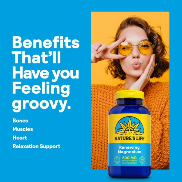 Frasco con cápsulas vegetales Magnesio Renovador 500 mg