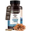 Frasco cápsulas Maitake orgánico concentrado 10:1 Longevity Botanicals