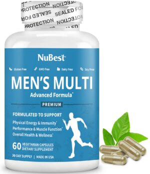 Frasco cápsulas Men's Multi 18+ multivitamínico vegano