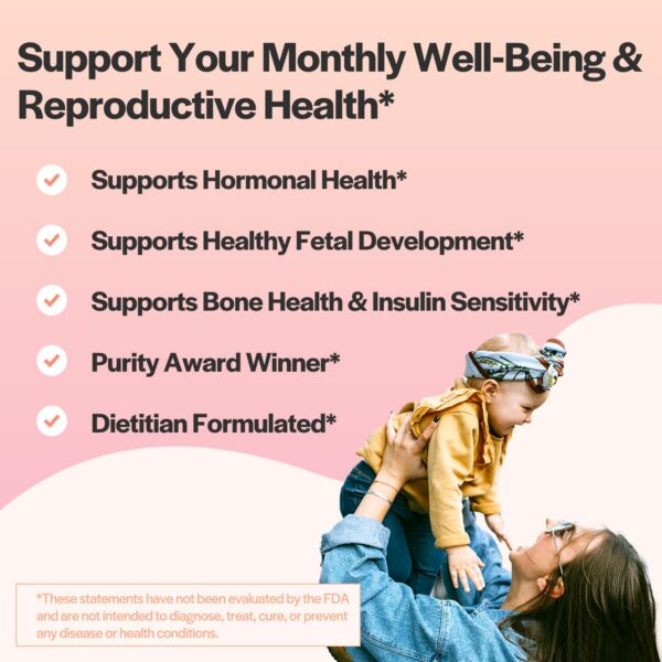 Version 1.0.0 Frasco de cápsulas mio-inositol D-chiro inositol con vitamina D