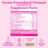 Version 1.0.0 Frasco y cápsulas Pink Stork Total Prenatal para embarazo