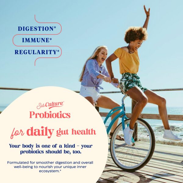 Frasco y cápsulas de probióticos para bienestar digestivo Enzymedica