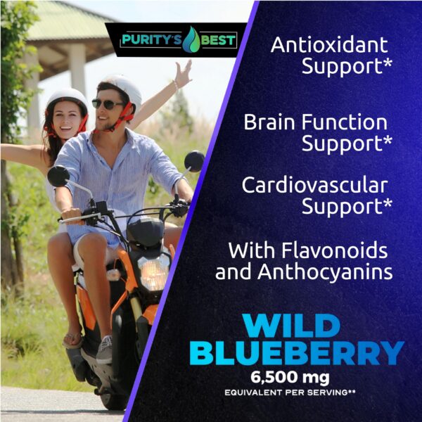 Version 1.0.0 Frasco de cápsulas Purity’s Best Arándano Silvestre