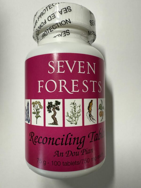 Frasco de cápsulas Reconciling Seven Forests 100 unidades