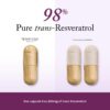 Frasco de cápsulas Reserveage Resveratrol