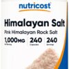 Version 1.0.0 Frasco de cápsulas de sal rosa del Himalaya Nutricost 240 unidades