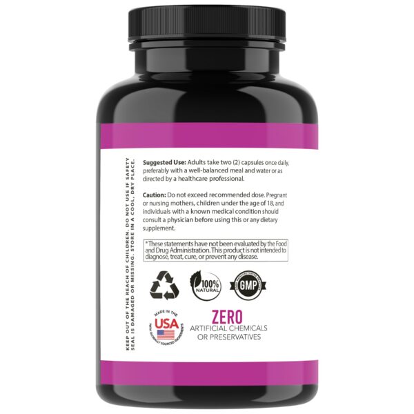 Frasco y cápsulas para soporte hepático y detox Angry Supplements