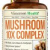 Version 1.0.0 frasco cápsulas suplemento hongos medicinales 10 en 1