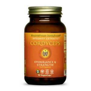 Version 1.0.0 Frasco cápsulas veganas extracto cordyceps healthforce superfoods