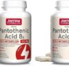 Frasco cápsulas vegetales ácido pantoténico 500 mg Jarrow Formulas