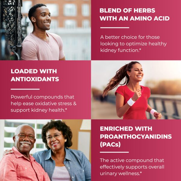 Frasco cápsulas vegetarianas Sandhu's Kidney Cleanse