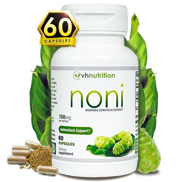Version 1.0.0 Frasco cápsulas VH Nutrition NONI antioxidante 60 unidades