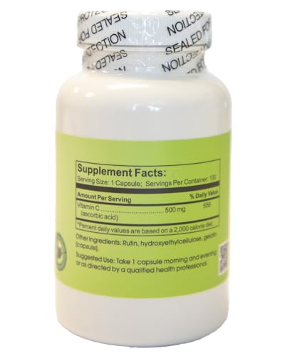 Version 1.0.0 Frasco cápsulas vitamina c liberación prolongada con rutin