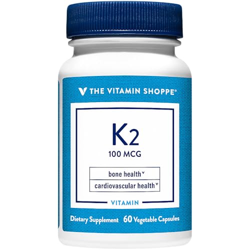 Version 1.0.0 Frasco de cápsulas de vitamina K2 The Vitamin Shoppe