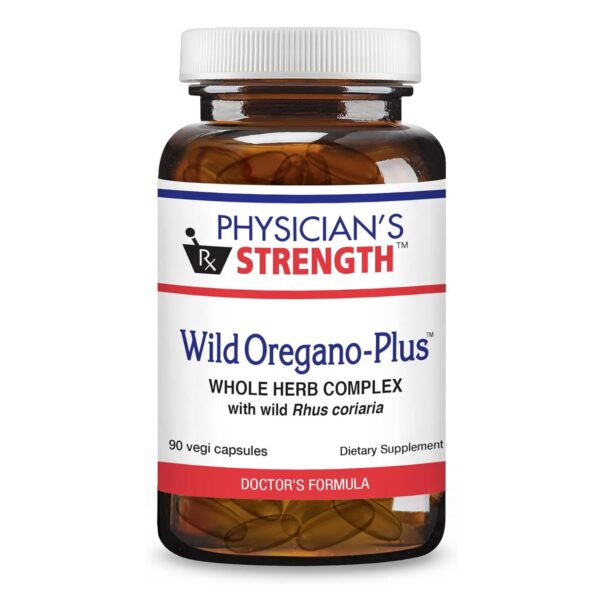 Frasco cápsulas Wild Oregano-Plus 90 unidades Physician's Strength