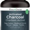 Frasco carbón activado polvo Viva Doria 16 oz