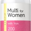 Frasco Carlyle multivitaminas mujeres hierro