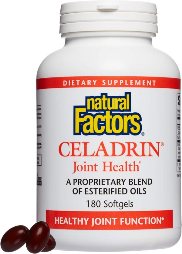Frasco de Celadrin Natural Factors para salud articular