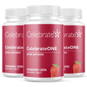 Frasco CelebrateONE multivitaminas bariátricas masticables 90 tablets