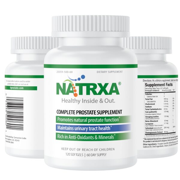 Version 1.0.0 Frasco de Centurion Natrxa 120 Softgels