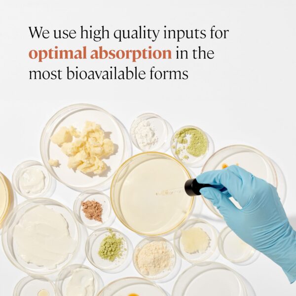 Frasco cerrado multivitamínico ANYA postnatal para mujeres