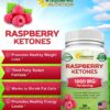 Frasco Cetonas Frambuesa aSquared Nutrition suplemento natural