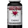 Frasco Chem X detox fórmula herbal Kroeger Herb