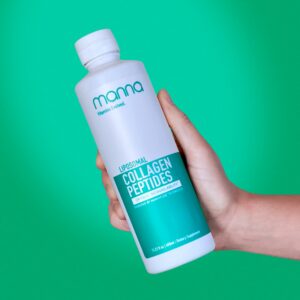 Frasco de Colágeno Liposomal Líquido Manna Evolved