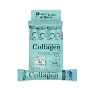 Frasco de colágeno marino en polvo MSC certificado