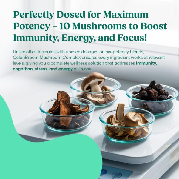 Etiqueta frontal ColonBroom Complejo de Hongos