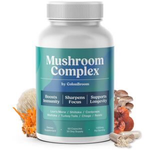 Frasco ColonBroom Complejo de Hongos 60 cápsulas