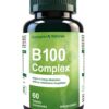 Frasco de 60 cápsulas del complejo B