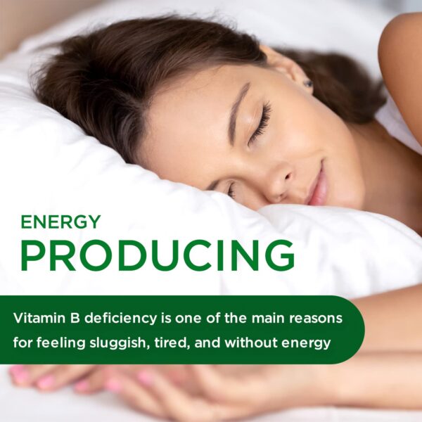 Frasco suplemento vitamina b complejo vegano EMERALD LABS