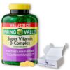 Frasco complejos vitamina B Spring Valley 500 tabletas