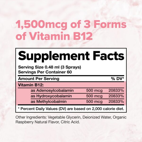 Version 1.0.0 suplemento líquido vitaminas triple b12 efecto nervioso y cognitivo