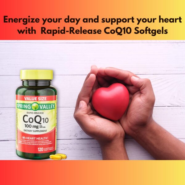 Envase CoQ10 con 120 cápsulas