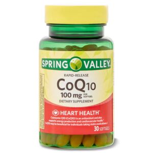 Frasco CoQ10 liberación rápida 100 mg