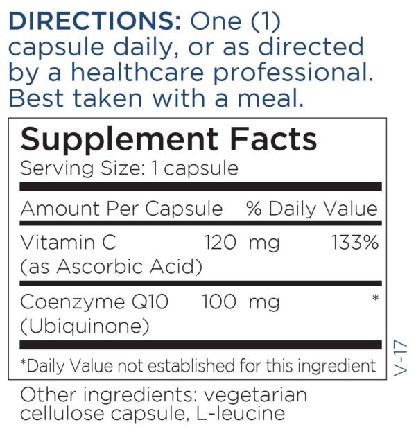 Frasco CoQ10 Metabolic Maintenance listo