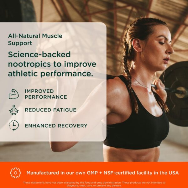 Frasco de creatina monohidratada The Genius Brand