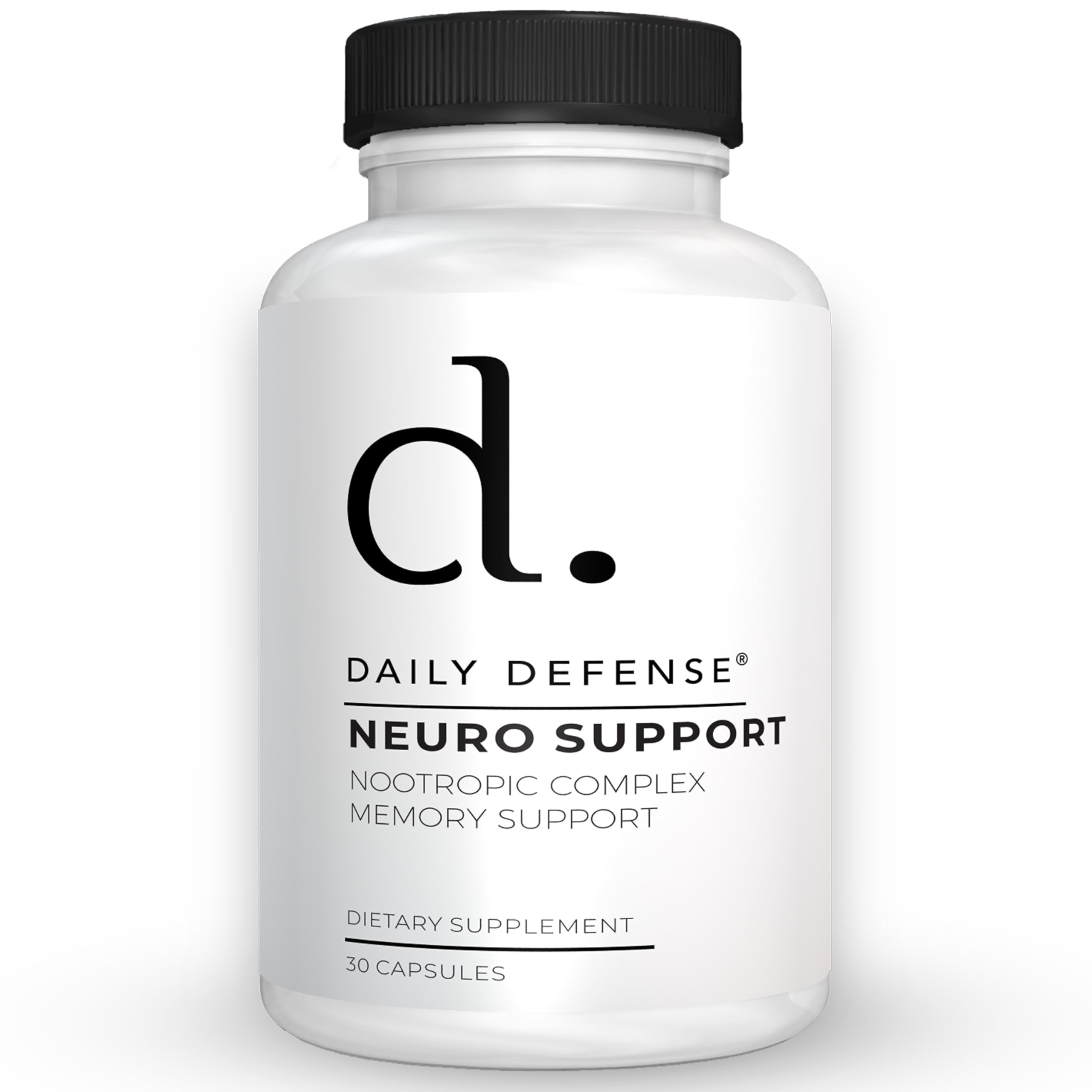 Daily Defense Nootropics Memory and Focus Supplement