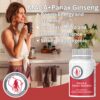 Version 1.0.0 Frasco Dairyland ginseng panax con maca negra roja amarilla