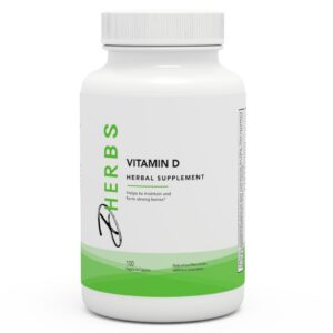 Frasco Dherbs vitamina D 100 tabletas
