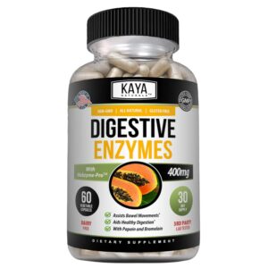Frasco Kaya Naturals Digestive Enzymes